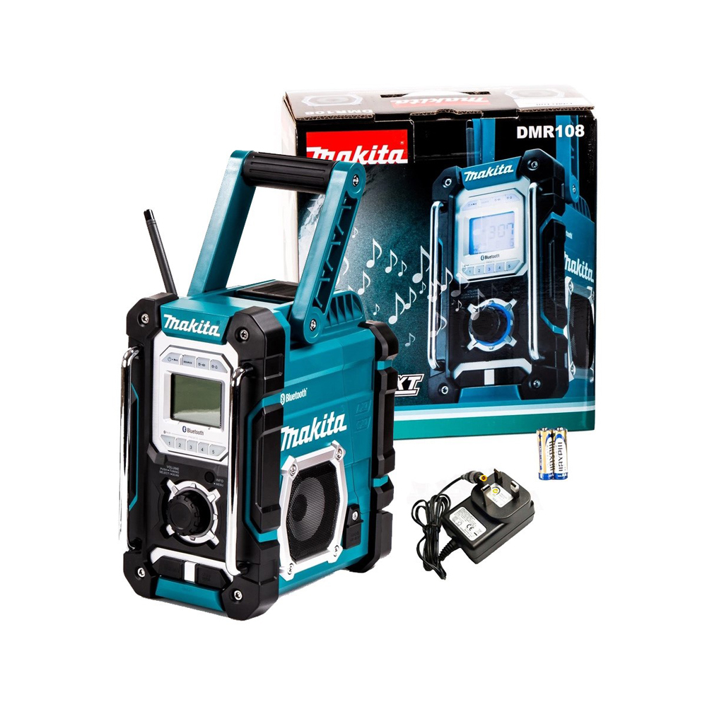 Radio công trường dùng pin và điện Makita DMR108 