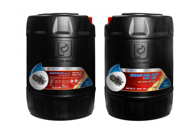 Dầu hộp số Petrolimex Gear oil MP 140 EP - Thùng 18L